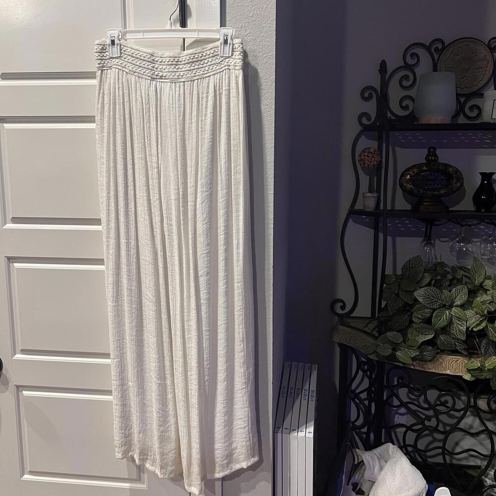 ALYX Women's White Wide Leg Pants